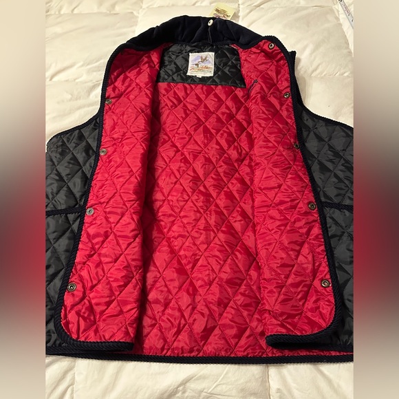 John Partridge Classic Rag Gillet Men's Navy Quilted Vest - NWT - Size XL - Picture 5 of 16